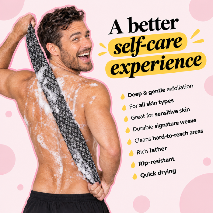 Exfoliating Shower Towel